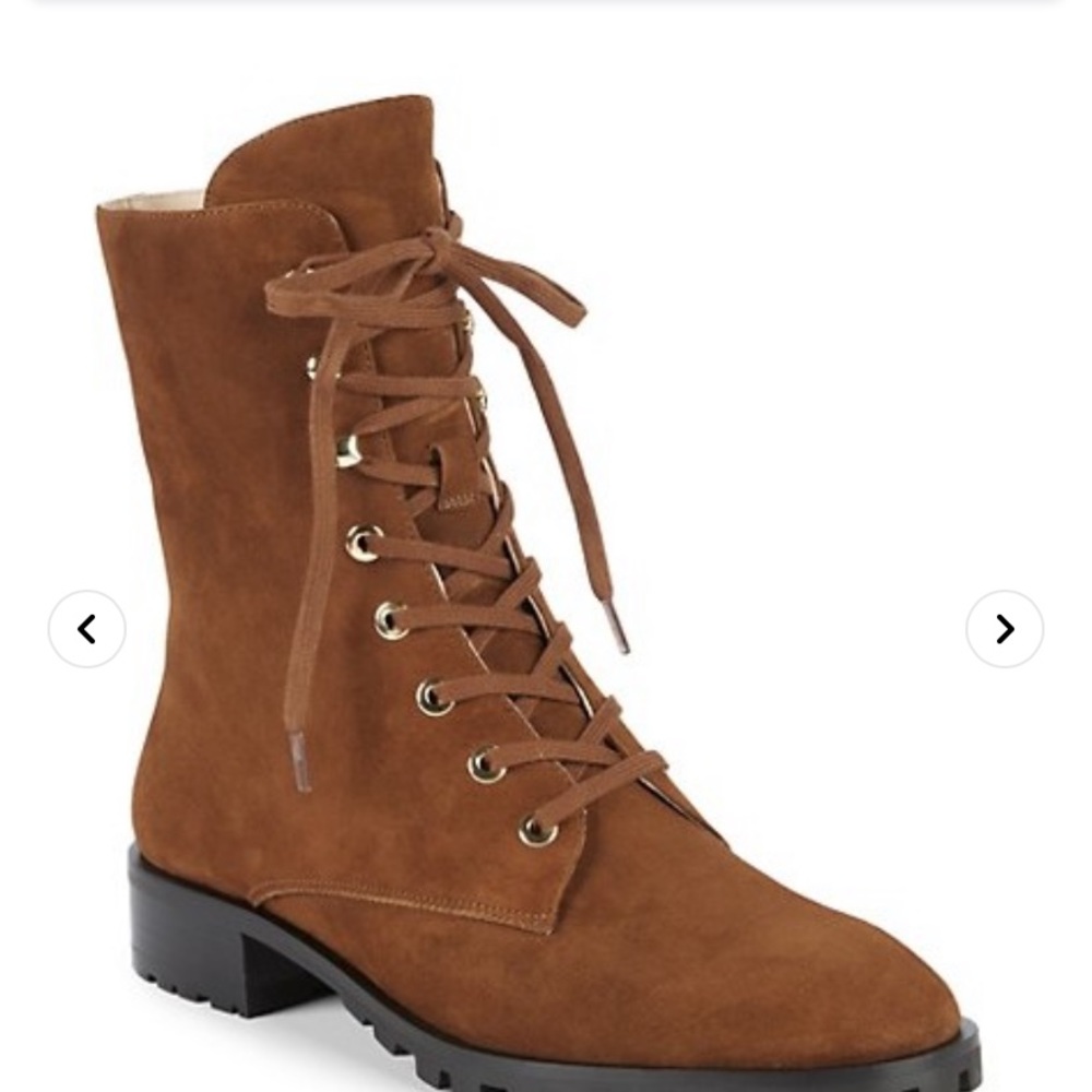Stuart Weitzman Norrie Suede Boot Size 7